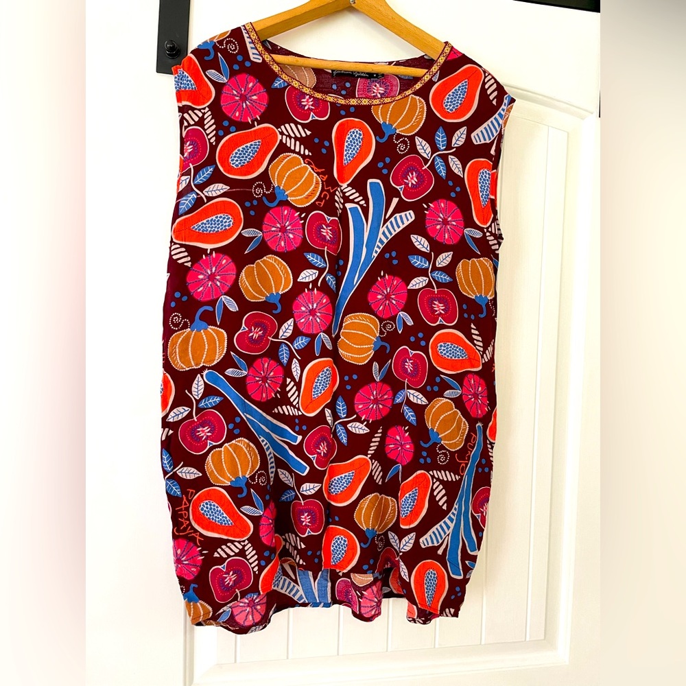 Gudrun Sjoden Tunic Top Fall Pumpkin Harvest medium